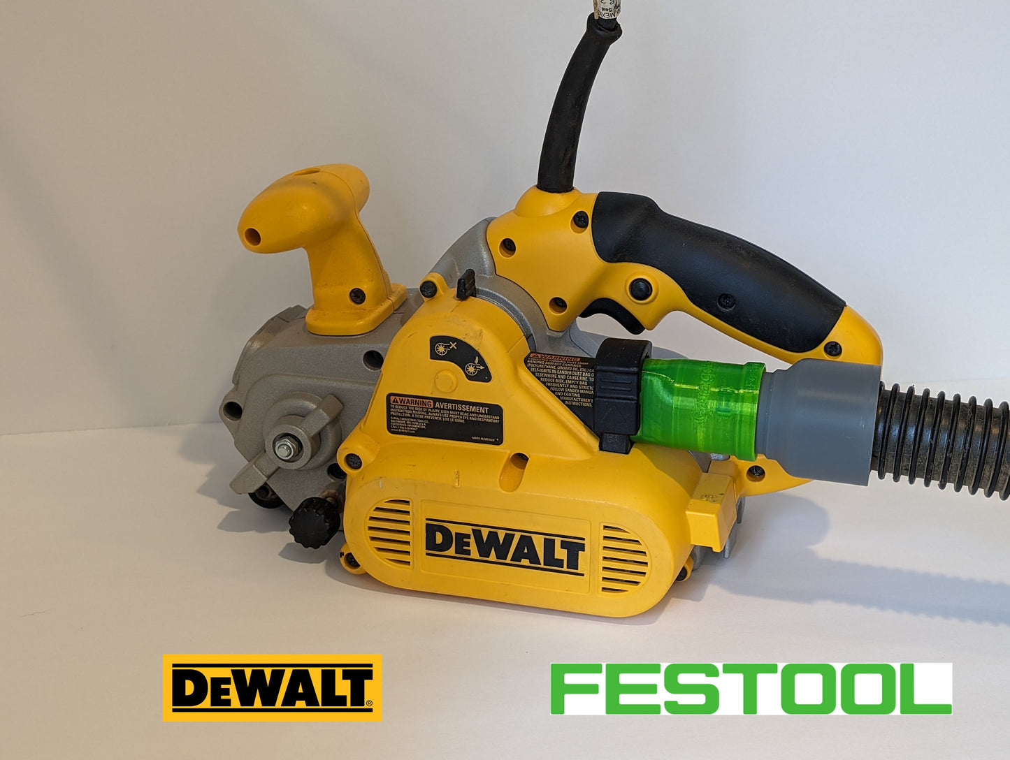 DeWALT DW433 DW432 Belt Sander to Festool Cleantec D27 Compatible Vacuum Hose Adapter